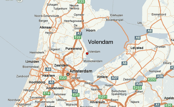 Map Volendam