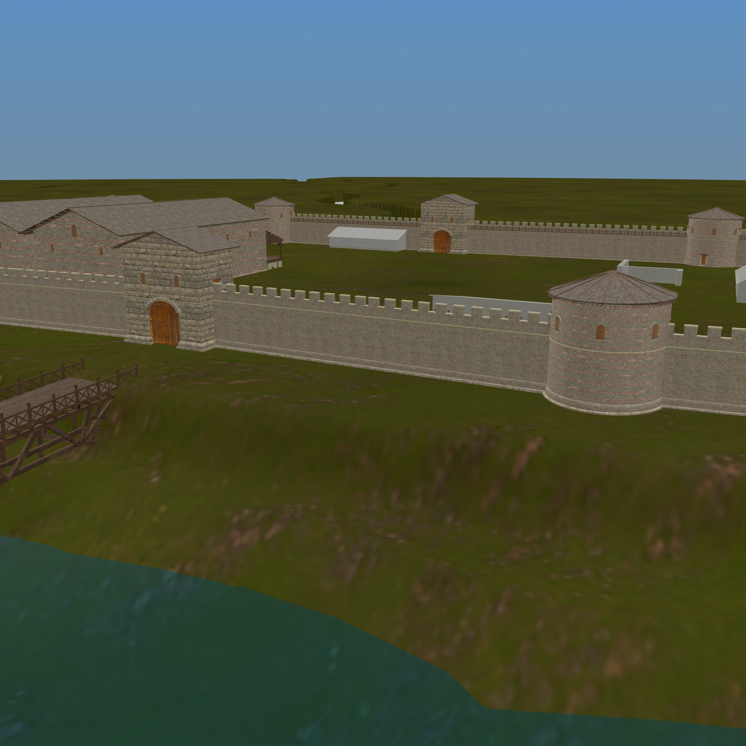 Maastricht 333 CE: (Re)Constructing the Late Roman Castellum 
